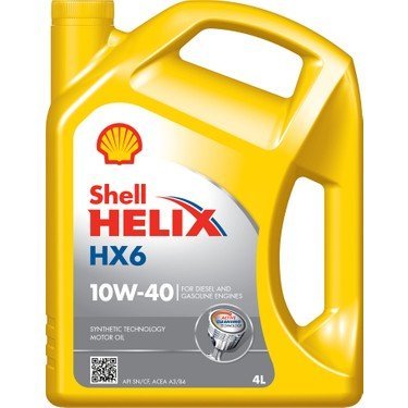 SHELL	10W40	4	Litre
